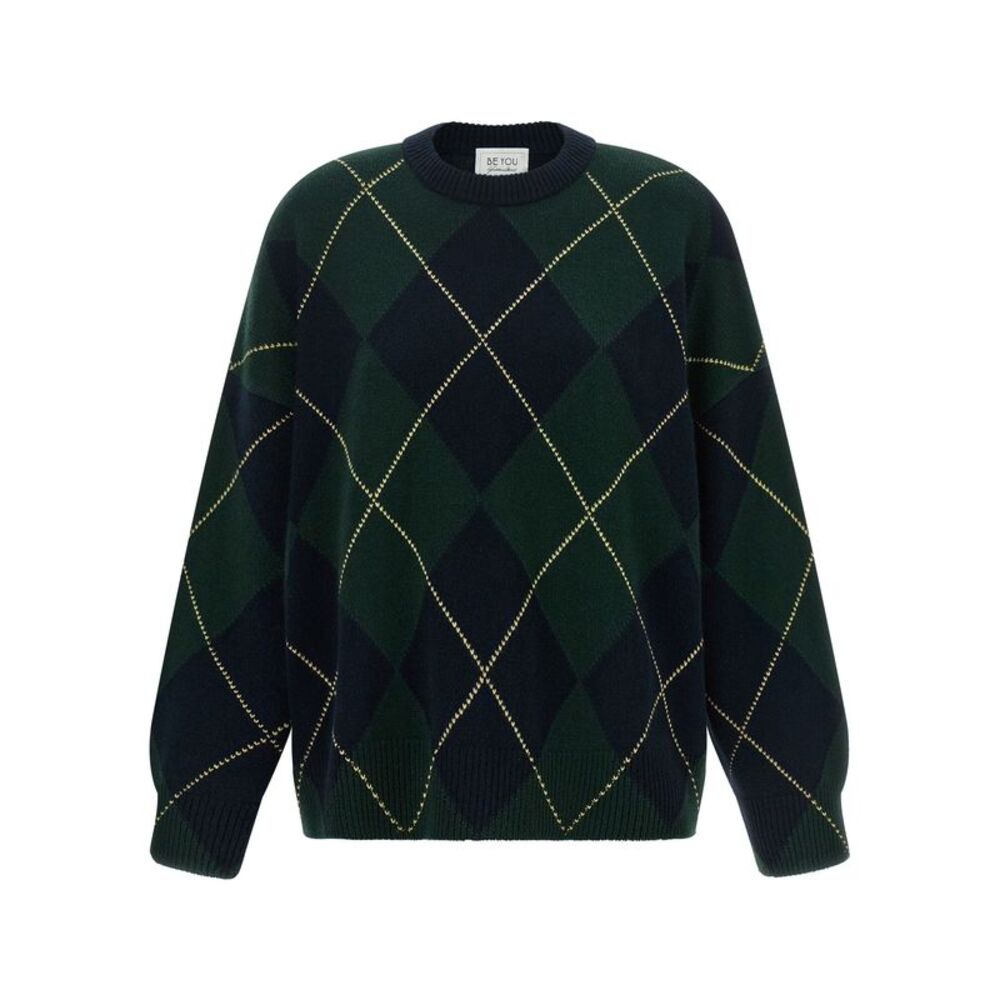 BE YOU Multicolor Cashmere Women's Cardigan